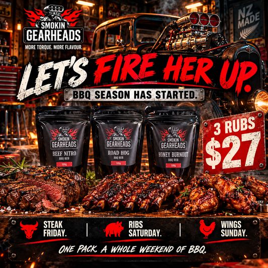 Let’s Fire Her Up – BBQ Season 3 Pack BBQ RUBS